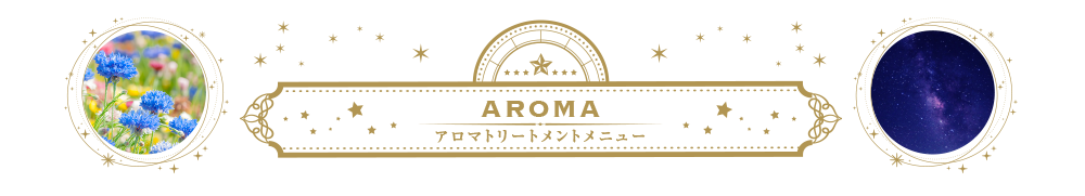 アロマトリートメントメニュー